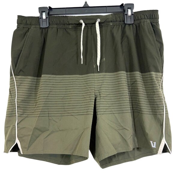 Vuori Men's Trail Short 2.0 V3053 Green XL Pre-Loved - Picture 1 of 3
